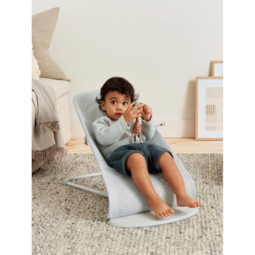 Childhome Soft lamamistool ja kiik imikule Hall, Valge – 5