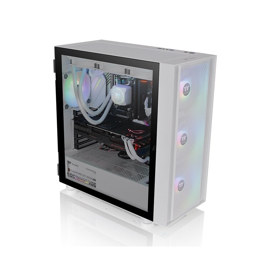 Thermaltake H570 TG ARGB Midi Tower Белый – 5