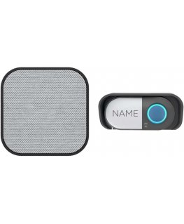 Orno ATEL DC, dzwonek wireless battery, learning system, 38 sounds, 150m, black