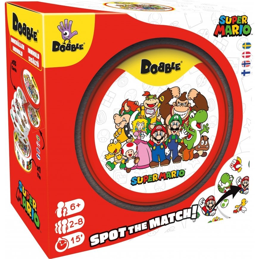 Dobble Super Mario - korttipeli
