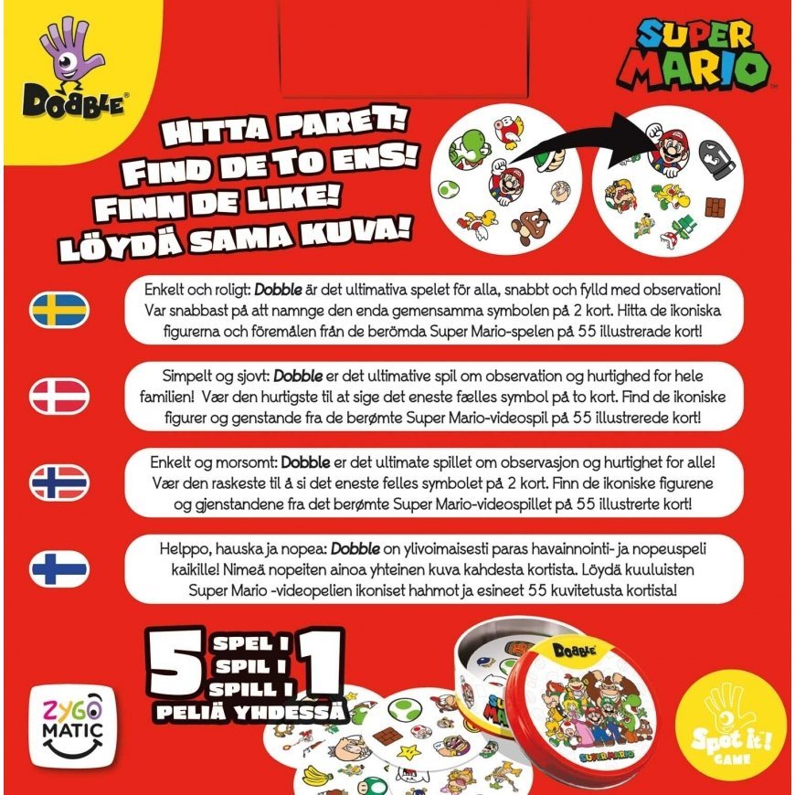 Dobble Super Mario - korttipeli – 2