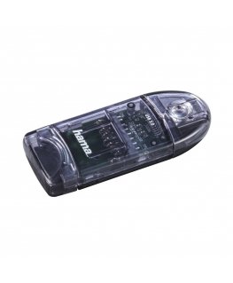 Hama 00124194 kortinlukija USB Antrasiitti