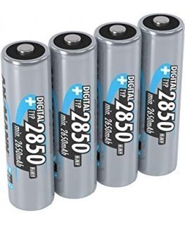 Ansmann Mignon AA 2850mAh NiMH battery digital set of 4