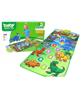 Lean Toys Educational Interactive Dance Mat Dinosaurs Sounds