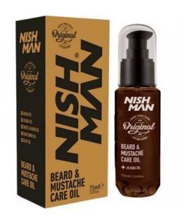 Nishman beard and mustache care oil, 75 ml