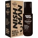 Nishman barzdos ir ūsų priežiūros aliejus, 75 ml