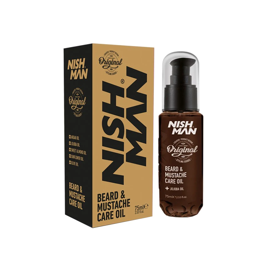 Nishman barzdos ir ūsų priežiūros aliejus, 75 ml – 3