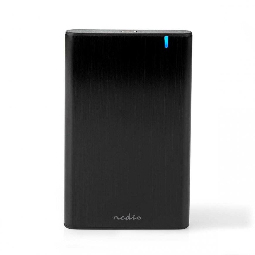 Nedis HDDE25410BK tallennusaseman kotelo HDD-kotelo musta 2.5" – 2