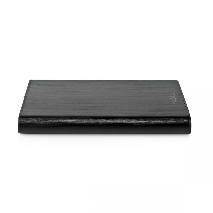 Nedis HDDE25410BK cieto disku uzglabāšanas sistēma HDD korpuss Melns 2.5" – 4