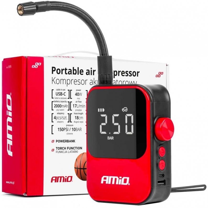 AMiO compressor car wireless pump electric
