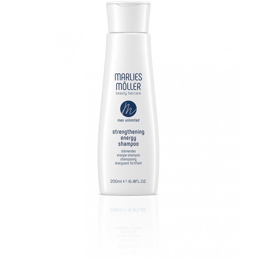 Marlies Möller Men Unlimited Strengthening Energy Shampoo 200 ml Šampūnas Neprofesionalus Vyrams