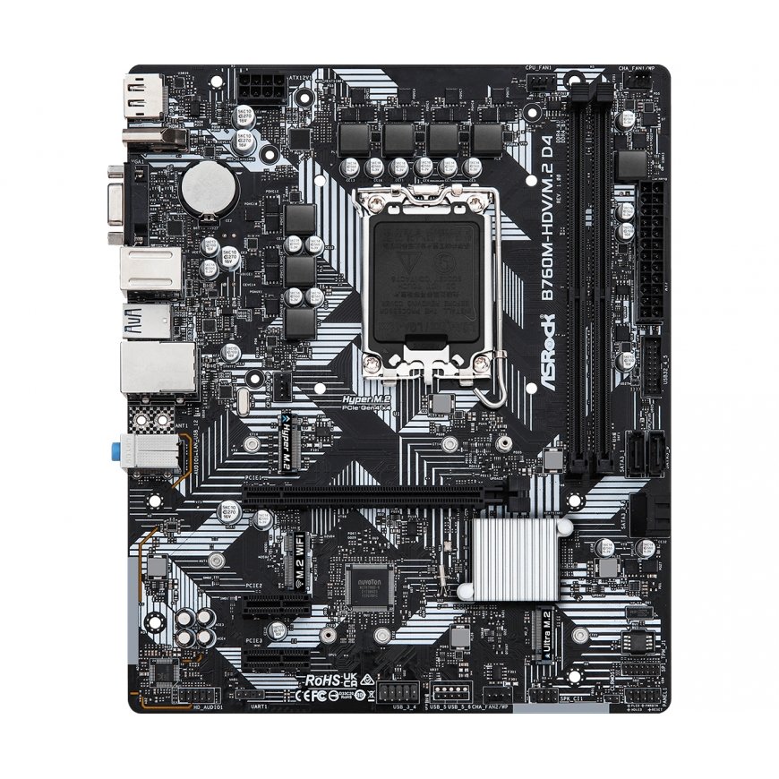 Asrock B760M-HDV/M.2 D4 Intel B760 LGA 1700 mikro ATX – 2