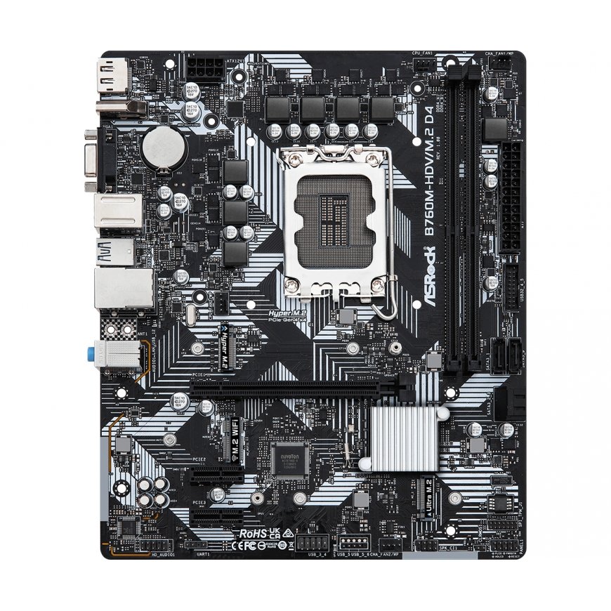 Asrock B760M-HDV/M.2 D4 Intel B760 LGA 1700 mikro ATX – 3