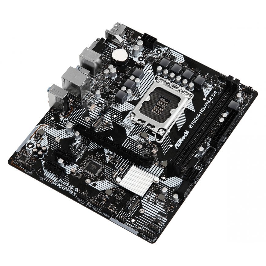 Asrock B760M-HDV/M.2 D4 Intel B760 LGA 1700 mikro ATX – 4