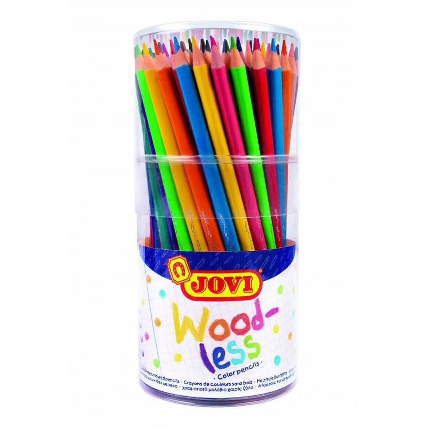 Pieštukai JOVI Tube, 84 vnt., tribriauniai – 2