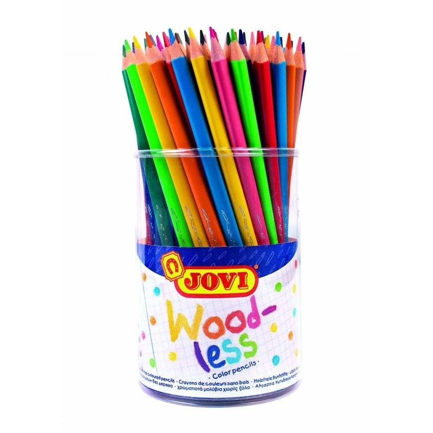 Pieštukai JOVI Tube, 84 vnt., tribriauniai – 3