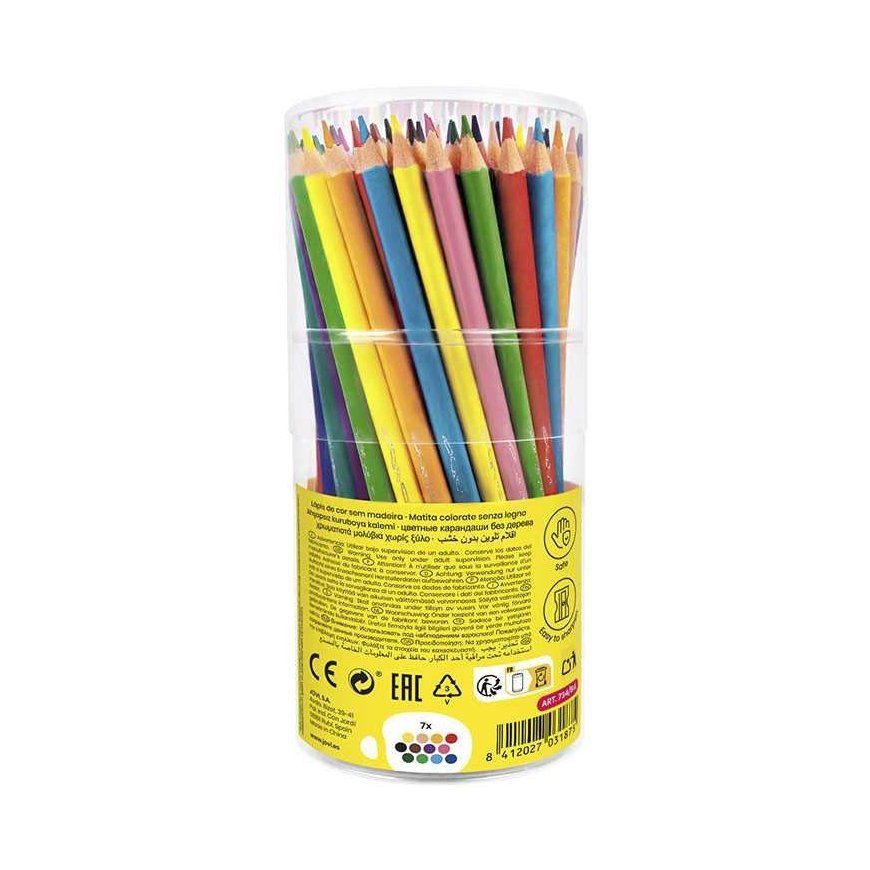 Pencils JOVI Tube, 84 pcs., tri-edged – 4