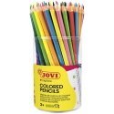 Pencils JOVI Tube, 84 pcs., tri-edged