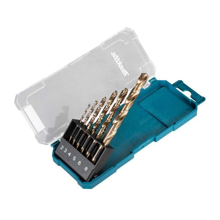 Makita D-75758 HSS-CO Metal Drill Bit Set, 6 Cnt – 2