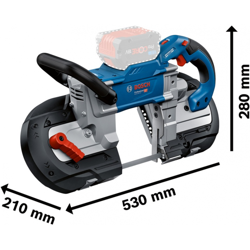 Bosch GCB 18V-127 Solo, Carton – 2