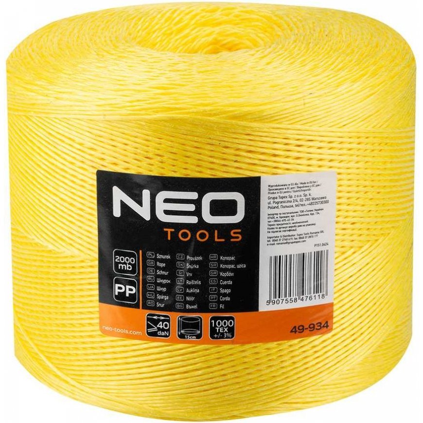 Neo Sznurek polipropylenewy 2000 m