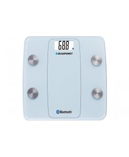 Blaupunkt BSM711BT henkilövaaka Suorakulmio Vaaleansininen Sähkökäyttöinen henkilövaaka
