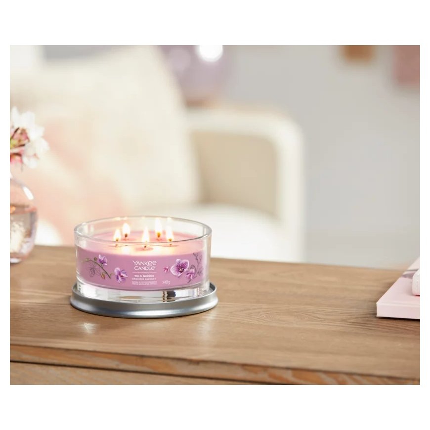 Yankee Candle Wild Orchid vaško žvakė Cilindras Orchidėja Violetinė 1 vnt – 2