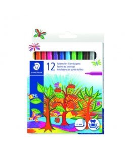 Flomasteriai STAEDTLER Noris Club, 12 vnt.