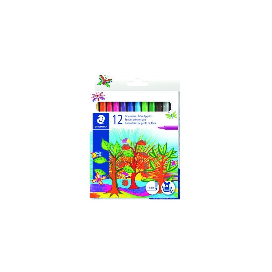 Marker pens STAEDTLER Noris Club, 12 pcs.