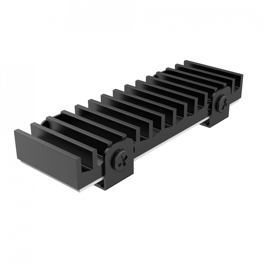 Akasa Gecko Pro SSD-draiv Kütteseade/radiaator Must 1 tk – 3