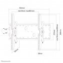 Neomounts PLASMA-W200BLACK TV-kiinnike 2,16 m (85") musta