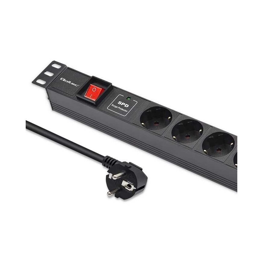 Qoltec Listwa zasilająca pdu do rack