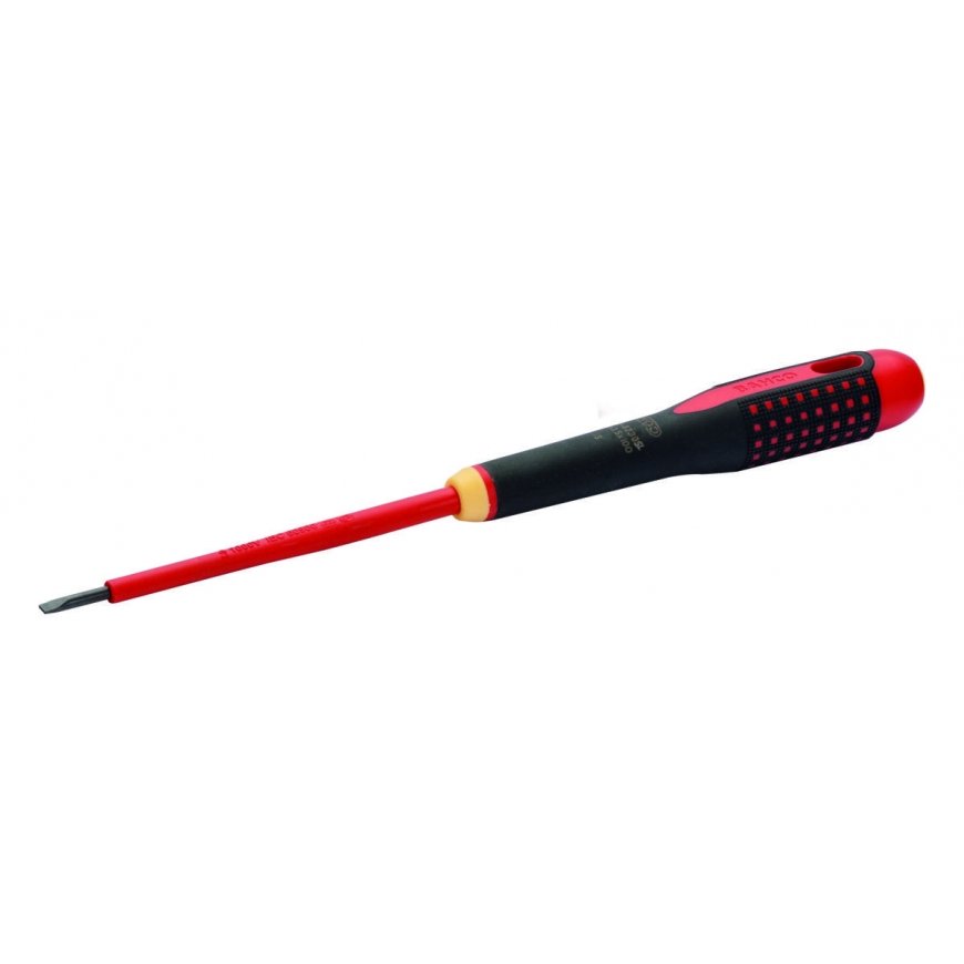 Bahco Insulated screwdriver ERGO™ SLIM flat