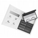 Nanolash DIY Extensions Starter Kit komplektas sztuczne rzęsy 10.12.14mm Innocent 36szt. + bonder do rzęs 5ml + sealer do rzęs 5