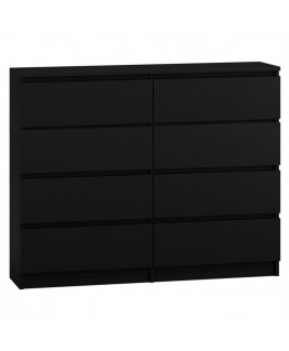 Topeshop M8 120 CZERŃ kumode