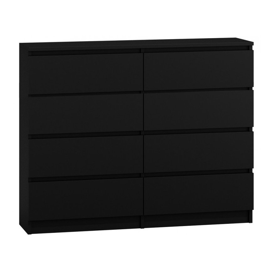 Topeshop M8 120 CZERŃ kumode