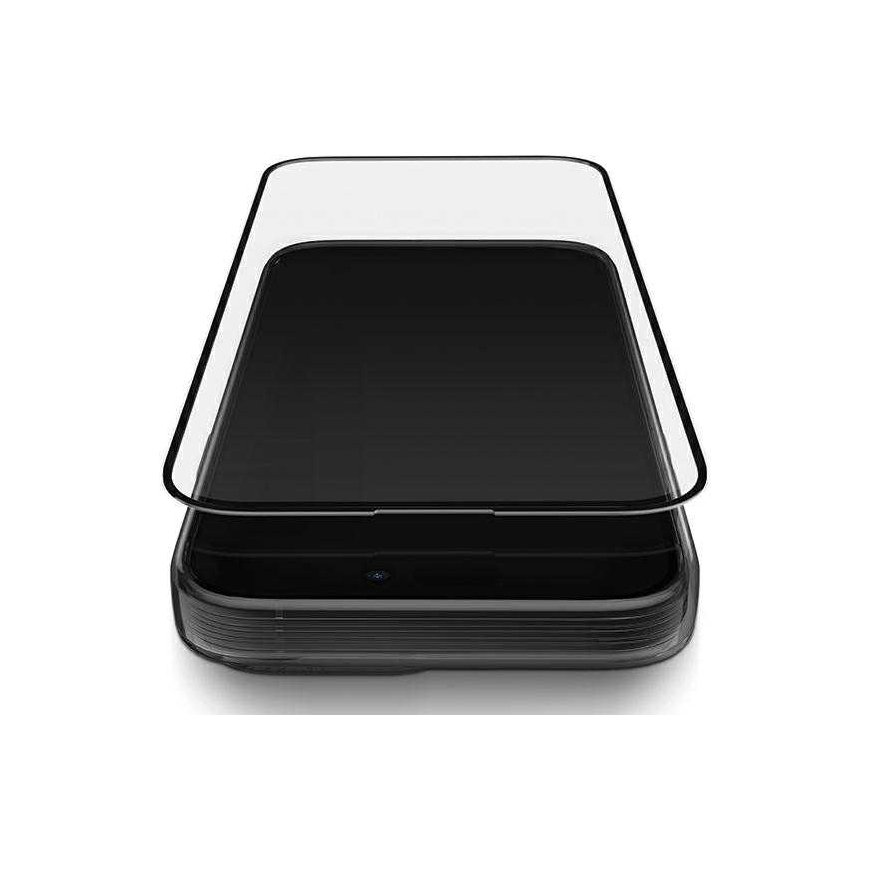 UNIQ Optix Matte iPhone 15 Pro 6.1" matowe grūdintas stiklas su aplikatorem – 2