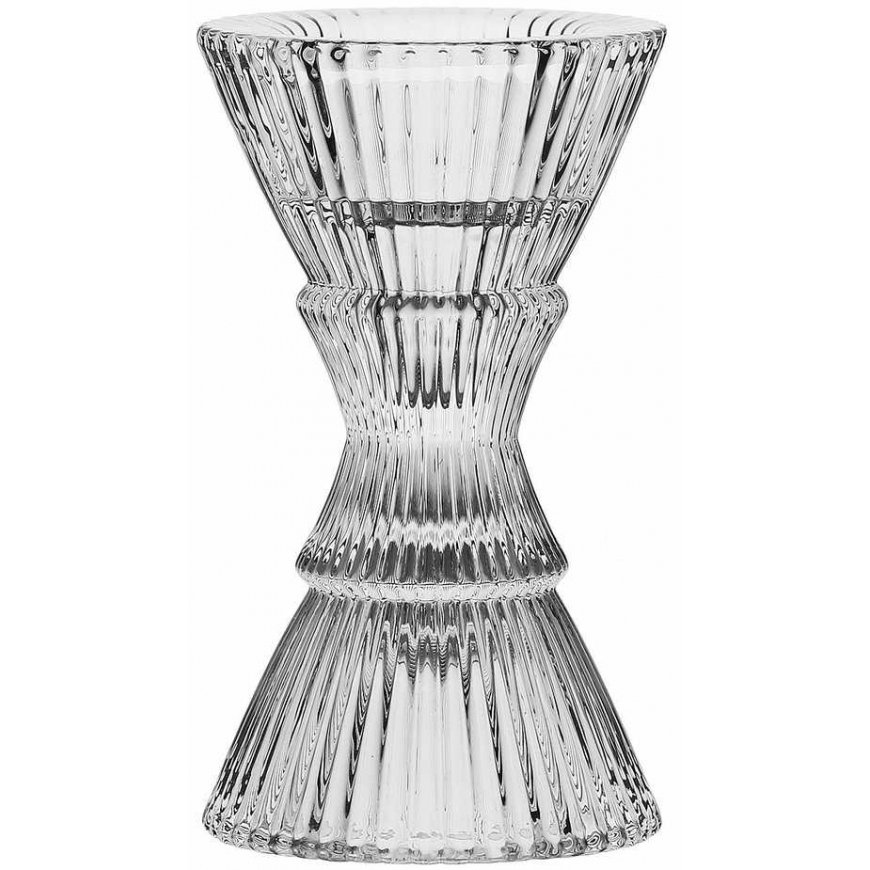 Rituali Domestici Lumella stiklo žvakių laikiklis - Skaidrus, 12 cm