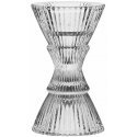 Rituali Domestici Lumella glass candle holder - Clear, 12 cm