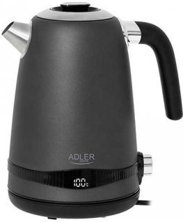 Adler AD 1295g Kettle metal 1.7l with LCD & temperature control