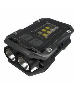 Newell EDC LED flashlight Nyks Solid - black