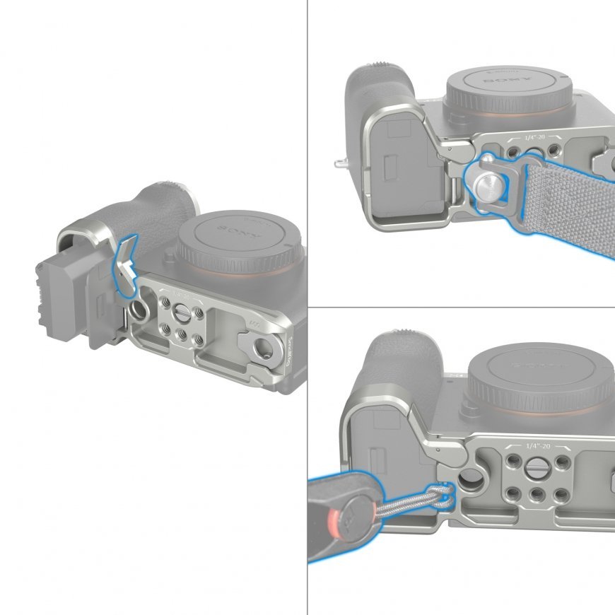 SmallRig 4439 kameran asennustarvike Asennuslevy – 3