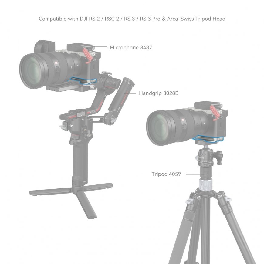 SmallRig 4439 монтажный аксессуар для камеры Монтажная пластина – 4