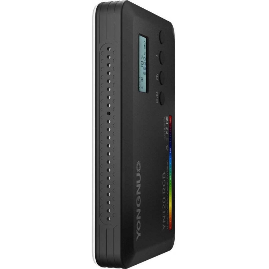 LED Šviestuvas Yongnuo YN120 RGB, WB (2500 K - 9900 K) – 5