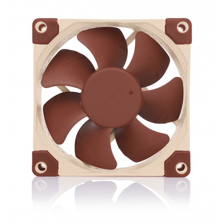 Noctua NF-A8 Kompiuterio korpusui Ventiliatorius 8 cm Rusvai gelsvas, Ruda – 3