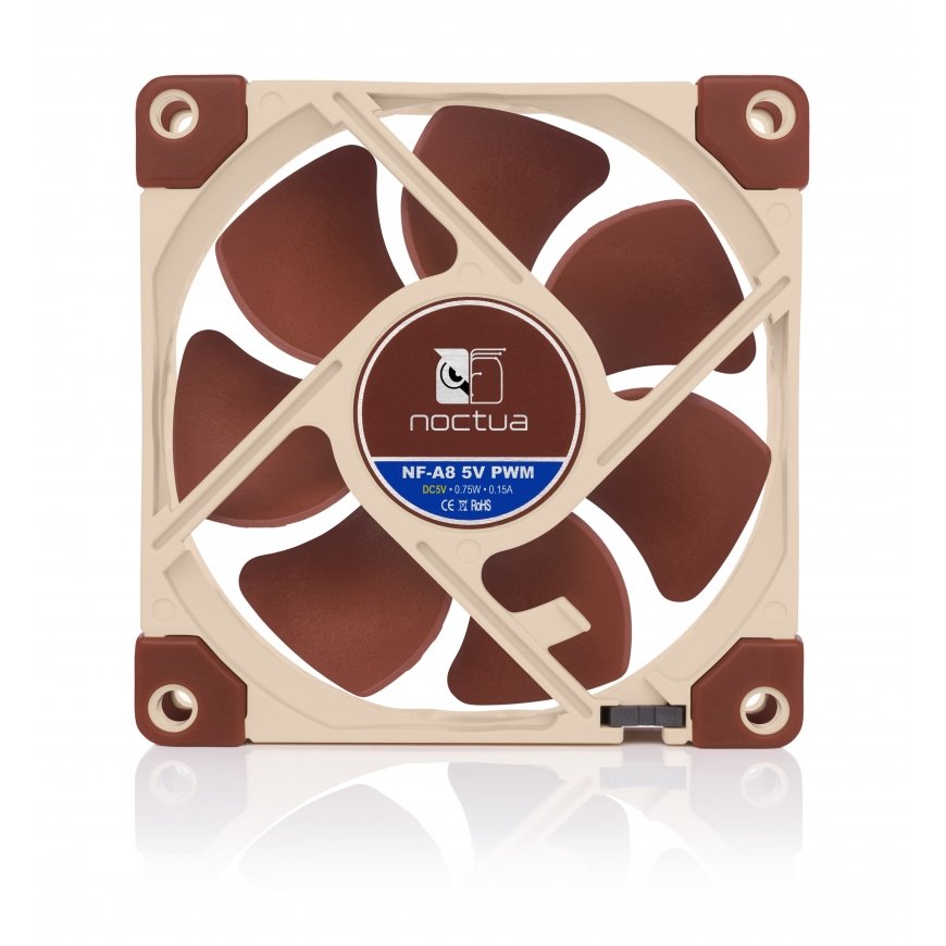 Noctua NF-A8 Корпус компьютера Вентилятор 8 cm Бежевый, Коричневый – 4