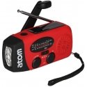 Atom Emergency radio with light and power bank Atom Emergency radio with light and power bank