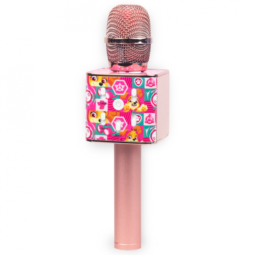 Blue Paw Patrol karaoke microphone blue
