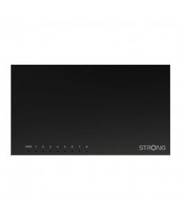 Strong SW8000M tinklo komutatorius Gigabit Ethernet (10/100/1000) Juoda
