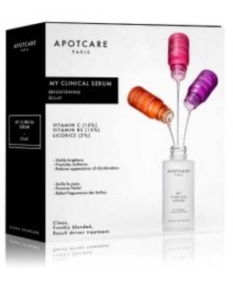 My Clinical Serum Set Apotcare: Vitamin C, Vitamin C, Brightening, Serum, For Face, 10 ml + Vitamin B3, Vitamin B3, Anti-Redness